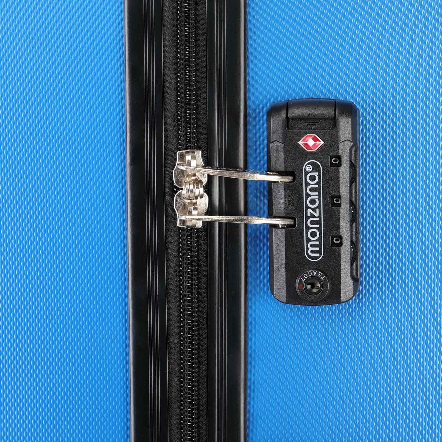Monzana Exopack Hardcase Koffer - 53x37x21 cm - Blauw