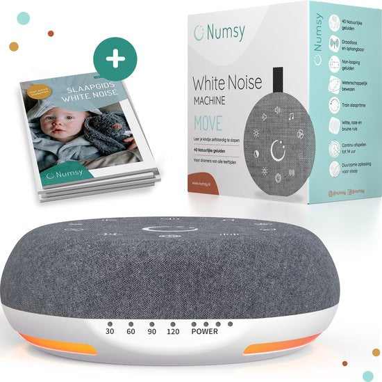Numsy - Move White Noise Machine Baby - Witte Ruis Machine