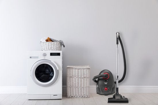 Bestron Stofzuiger met zak - ABG450ZRE - HEPA 12 - Bereik 7,5 m - Incl. 3 stofzuigerzakken - Rood/Zwart - 5 jaar garantie