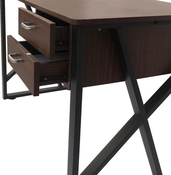 VDD - Bureau - Bruin - 55x110x75 cm