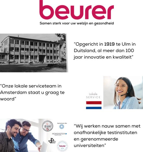 Beurer HC 100 Excellence Föhn - Met Diffuser - Droogt tot 20 % Sneller - Ultra Licht & Stil- Ionen technologie - 3 jaar garantie