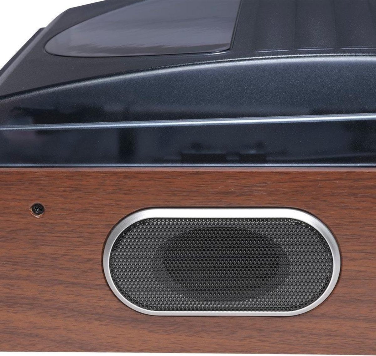 Denver Retro platenspeler - Ingebouwde Speakers - FM Radio - Auto-stop Functie - AUX - Phono - VPR190
