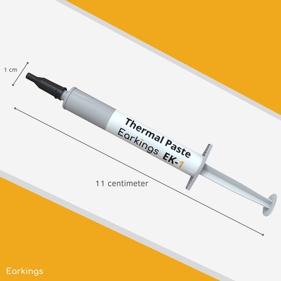 Koelpasta Thermal Paste - CPU Koeler 3 Gram - EarKings Koelpasta CPU