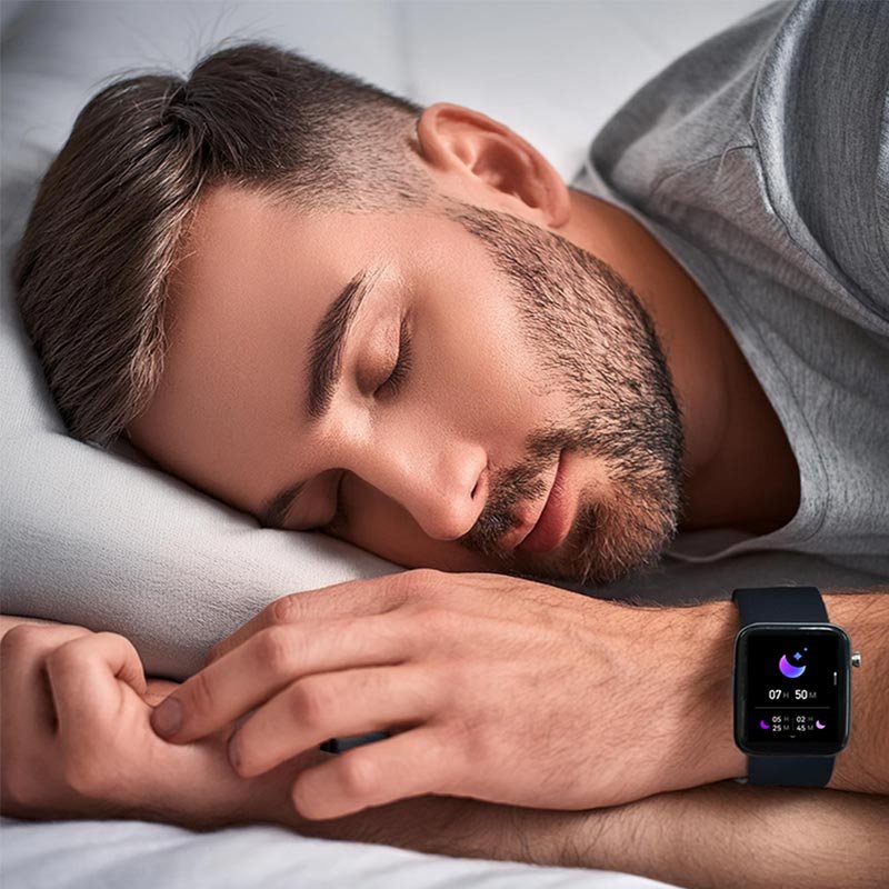 Kendox LifeTracker 2-in-1 Smartwatch en Fitnesshorloge - 6 Slimme Dagelijkse Functies - 18 Sportmodi - Extra Lange Batterijduur