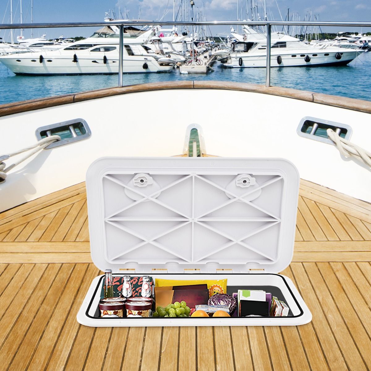 Coast Bootluik - ABS Kunststof - 61 x 36 x 4 cm - Wit