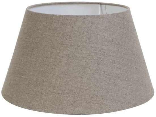 Light & Living - Lampenkap DARK LINEN - 25x18x14cm - Grijs