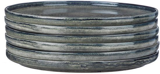 bord ZEN Ø28cm - 6 stuks - Naturel