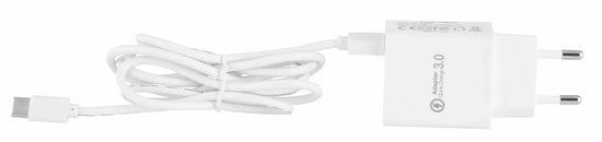 Globo tafellamp Melli - wit - kunststof - 58429W