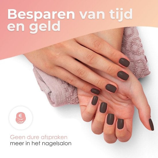 Moods Gellac 6-delige Set - Gellak - 8ML - Gel Nagellak - The Nude Edition - Gellac - Nagels - Gellak Starterspakket - Nude Kleuren