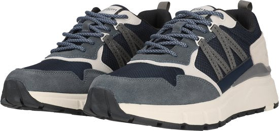 Lyle & Scott Lennox Sneakers Laag - Blauw - Maat 44