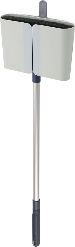 Joseph Joseph - CleanStore Veger Telescopisch met Muurbevestiging - Kunststof - Blauw