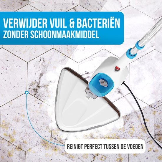 Strex 12-in-1 Stoomreiniger - Handstomer - Tapijtreiniger - 1500W - 280 ml - Harde/Zachte Ondergronden