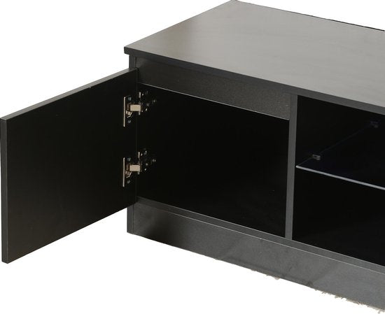 TV meubel dressoir - TV kast - 120 cm breed - zwart