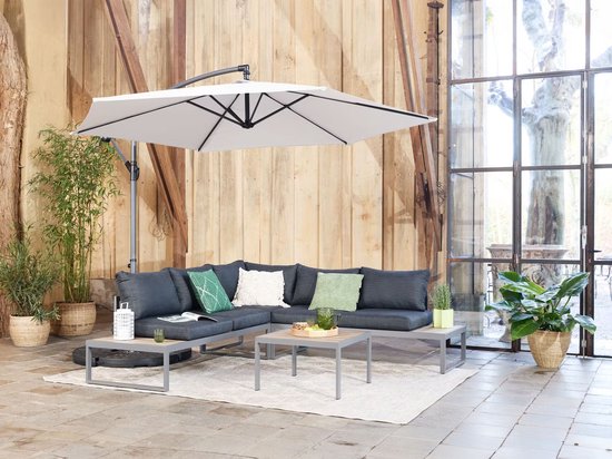 Lifa Garden Hangende Parasol met Hoes - Grijs