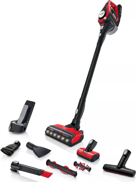 Bosch - Unlimited 8 - ProAnimal - BCS8214ANM - Steelstofzuiger - Zwart/Rood
