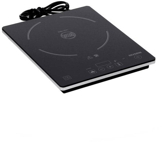 Severin KP 1071 - Inductie kookplaat - 1-pits - timer - kinderslot - 2000 watt - normale stekker