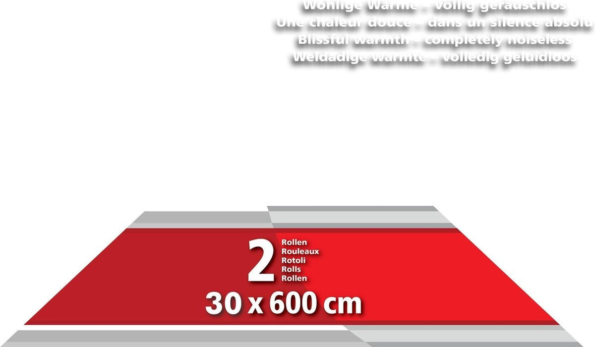 Solis Vacuumrollen 30 x 600 cm - Geschikt voor Diepvries, Magnetron en Sous Vide Koken - BPA-Vrij - Drielaags Vacuum Rollen - Vacuumfolie Rollen - 2 Stuks