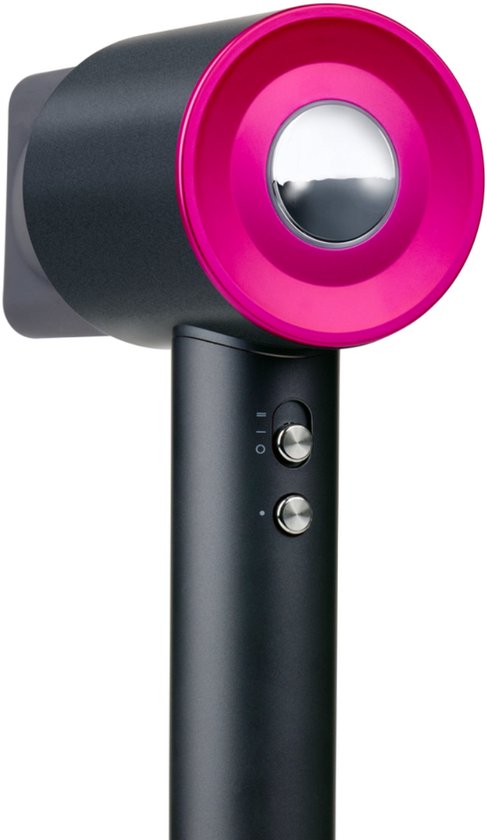 alpina Ionische Haardroger 1600W - Fohn met 3 Warmte Standen - Haar Droger met Cool Shot en Zelfreiniging - Hairdryer met 360° Magnetische Opzetstuk - Ionentechnologie - Grijs