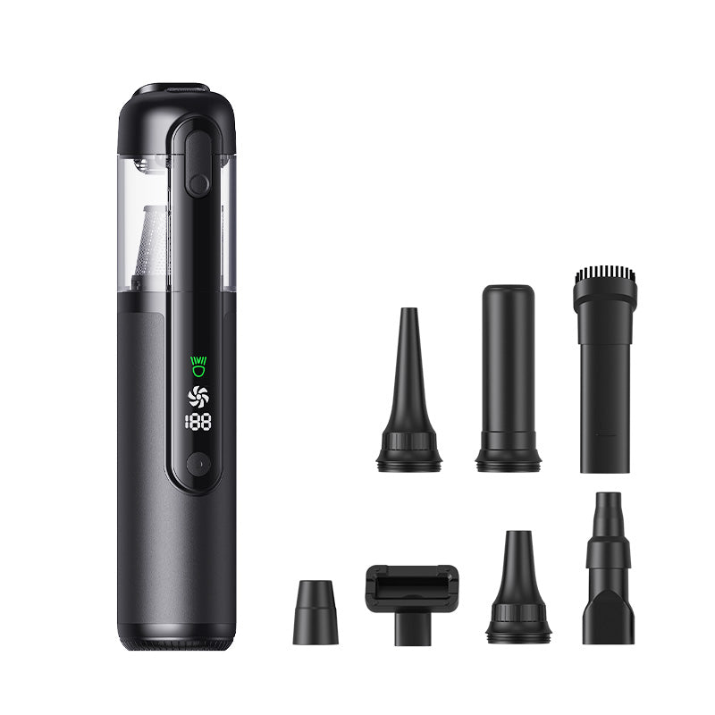 EasyWox Q808 draadloze autostofzuiger - 16500 Pa - grijs