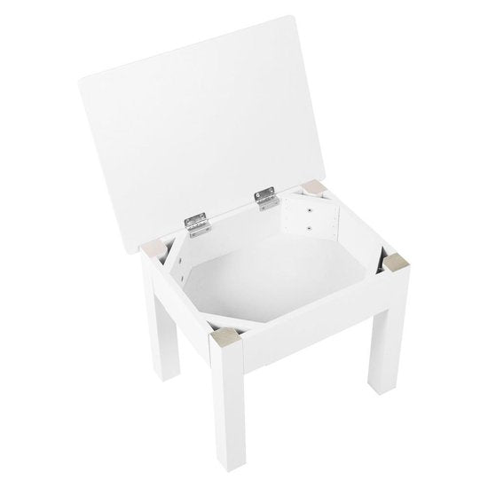 VDD - opmaaktafel met spiegels - 40x60x90 cm - Kleur: Wit