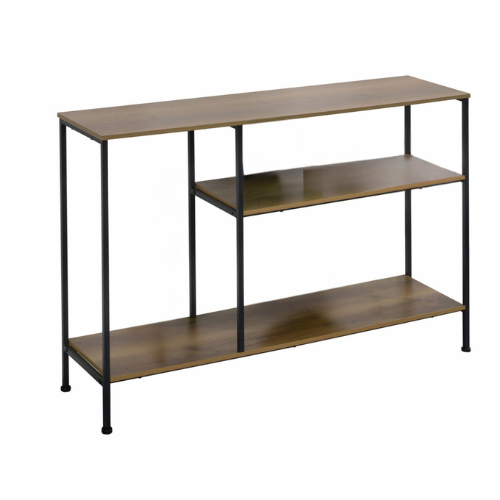 Sobuy Wandtafel - Met 3 Planken - Max. 25 kg - Modern - 120 x 30 x 80 cm