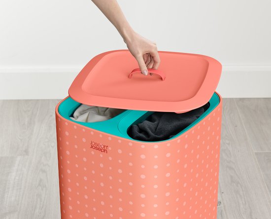 Joseph Joseph - Tota Pop Wasmand 2x30 Liter - Kunststof - Oranje