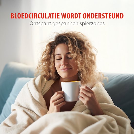 alpina Warmtedeken Elektrische Bovendeken 130 x 180 cm - 1-Persoons Elektrische Warmte Deken met Timer 1-9u - Knuffeldeken met 10 Standen - Wasbare Omslagdeken - Flanel - Beige