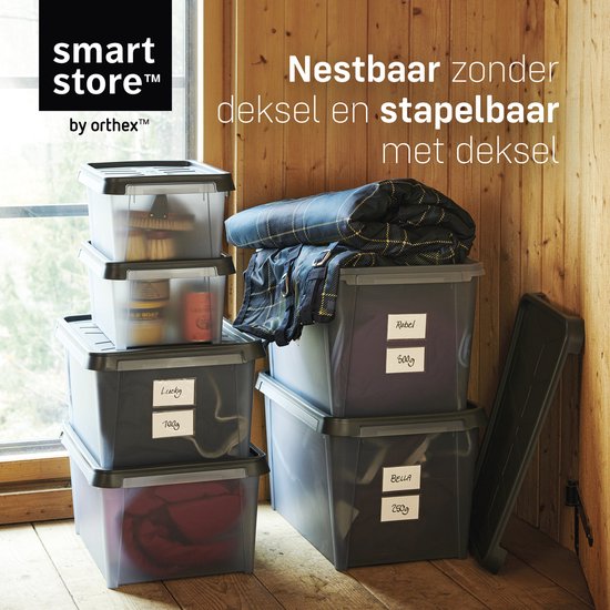 SmartStore - Dry 45 Opbergbox 50 liter - Polypropyleen - Grijs