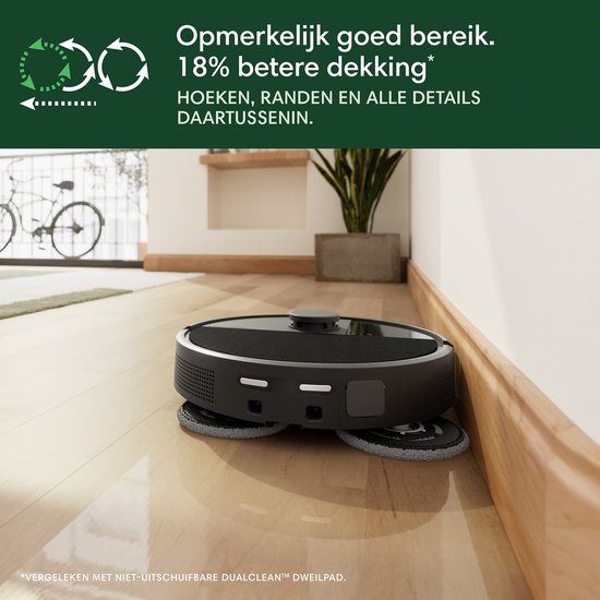 iRobot Roomba Plus 505 Combo Robotstofzuiger & Dweilrobot – AutoWash Dock – LiDAR & AI