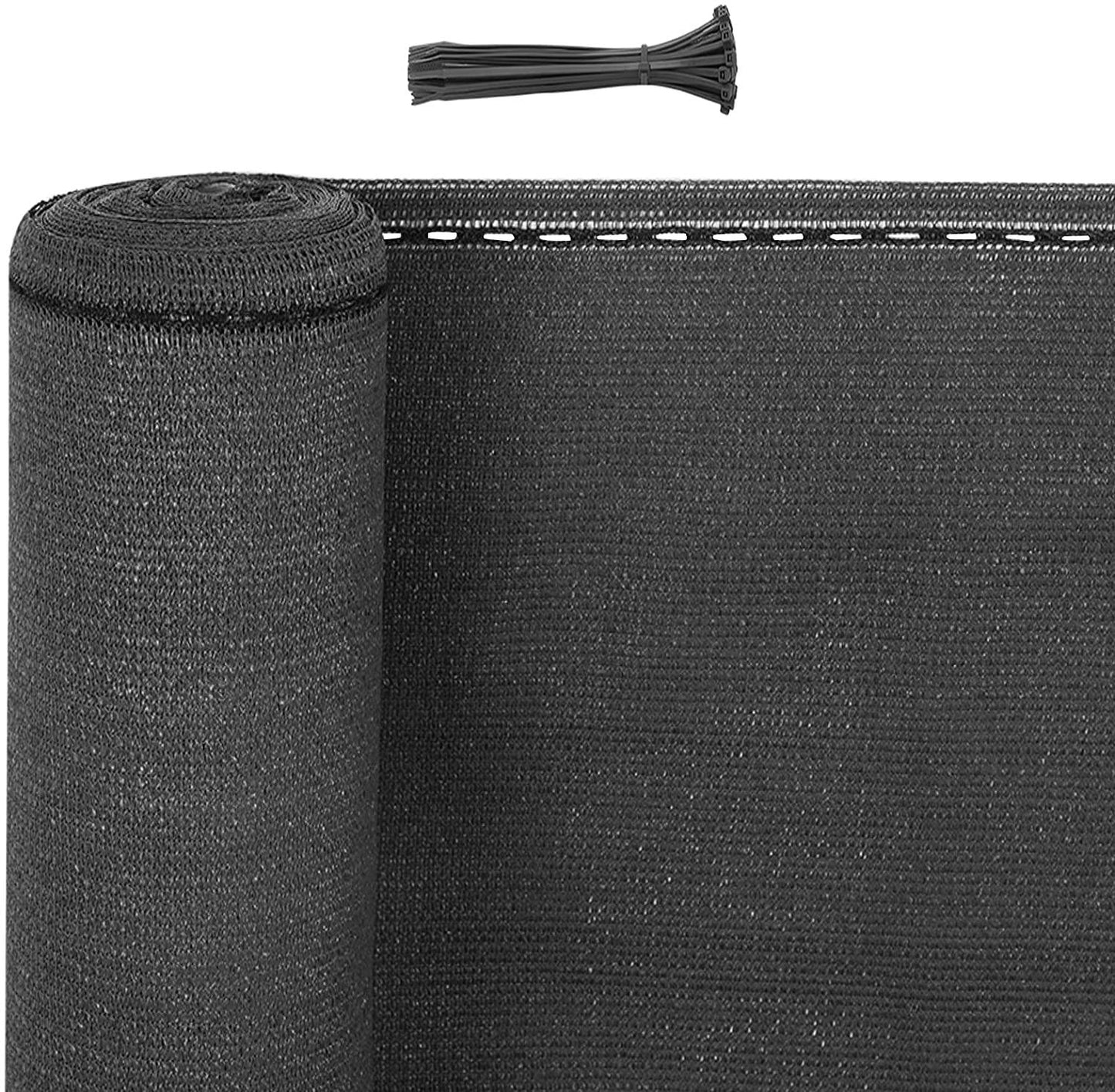 WOLTU Tuinscherm HDPE 180g/m² Anthracite - 1,8 x 15 m