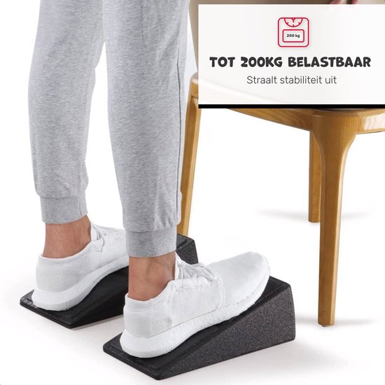Slant Board - 3 Stuks - Squat blok - Anti slip - Stretch board - Inclinatiebord - Evenwichtsbord - Squatwig
