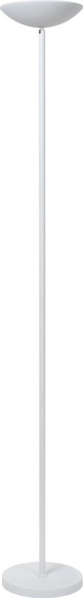 Lucide ZENITH - Vloerlamp - LED Dimbaar - 1x20W 3000K - Wit