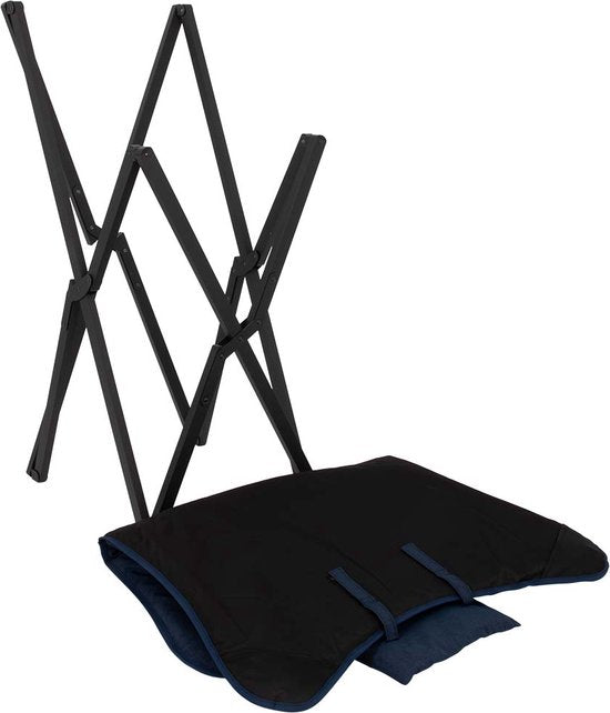Bo-Camp - Industrial - Relaxstoel - Molfat - Cationic - Blauw