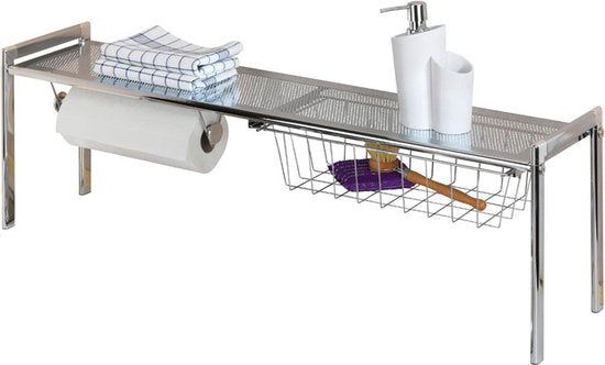 Wenko Keukenrek Met Keukenrolhouder Exquisite Chrome