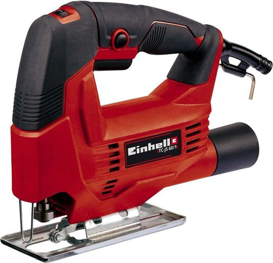Einhell Elektrische Decoupeerzaag TC-JS 60/1 - 400 W - Slagfrequentie 1000-3000 t/min - Slaghoogte: 18 mm - Versteksneden: max. 45°