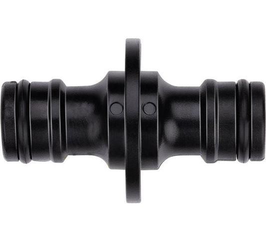 BLACK+DECKER Tussenstuk Tuinslang - ⌀ 3.2 x 5.2 CM - Verbind 2 Slangen - Zwart