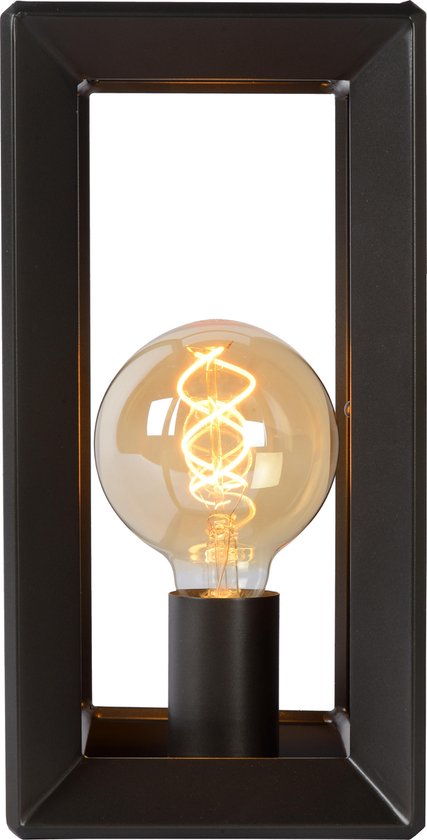 Lucide THOR - Wandlamp - 1xE27 - Grijs ijzer