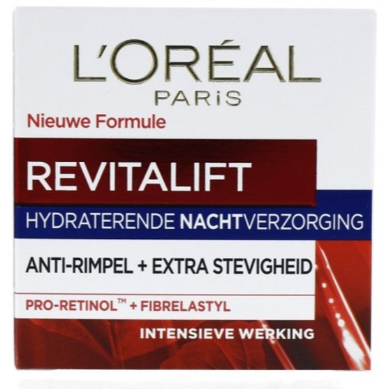 L’Oréal Paris Revitalift nachtcrème Anti-veroudering - Anti-rimpel - Met Pro-retinol - 50 ml