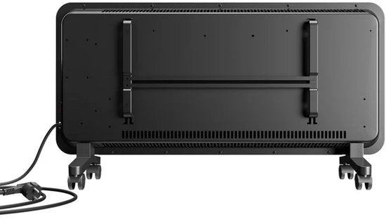 Convector verwarming - Max. 2000 W - Zwarte - Voor Wand- en Vloermontage