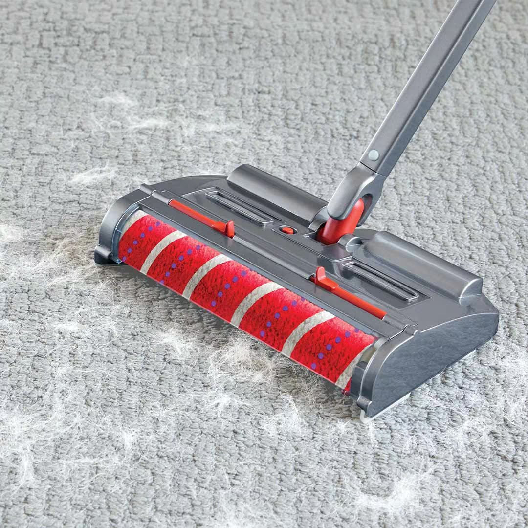 Livington Voom Draadloze Turbobezem - Microborsteltechnologie - Krachtige Reiniging - Flexibele Handgreep
