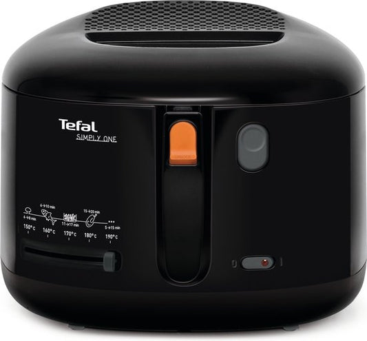 Tefal Simply One FF1608 - Frituurpan - 2,1 L - Coolwall - Kijkvenster - Eenvoudig Schoon te Maken - 1900W - Zwart