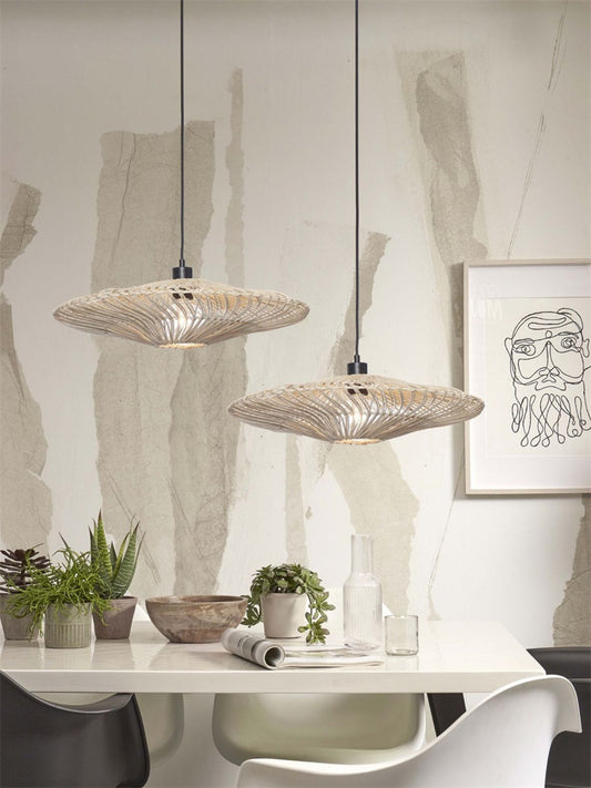 Good & Mojo Zanzibar Hanglamp - Bamboe - Naturel