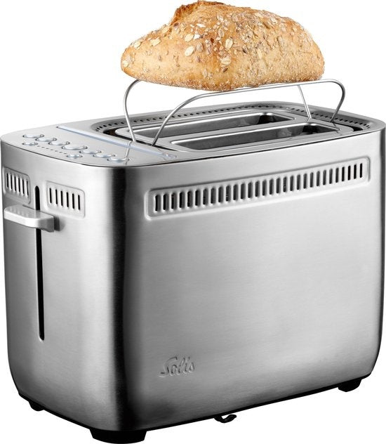 Solis Sandwich Toaster 8003 Toaster Broodrooster - Tosti Apparaat - Zilver
