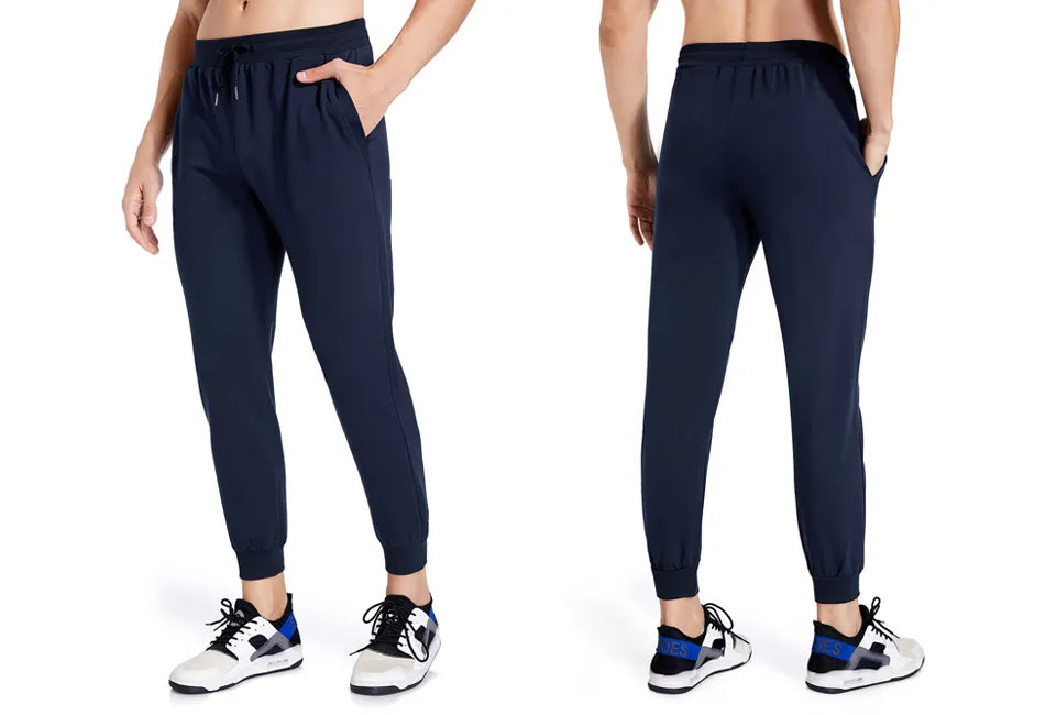 Milanoro Ultrazachte Joggingbroek - Katoenmix - Elastische Taille - 2 Zakken - Maat L -