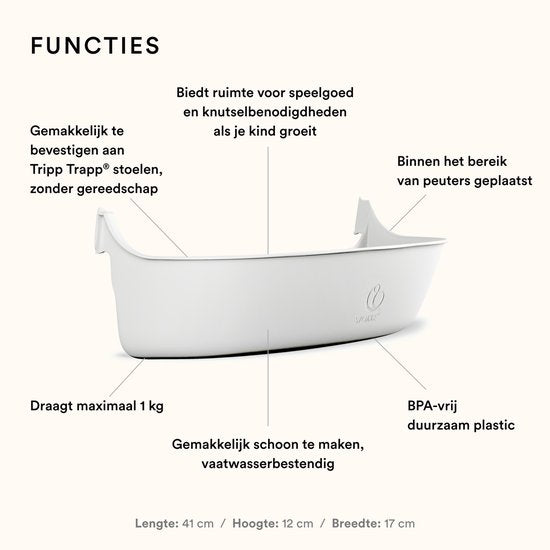 Stokke Tripp Trapp Opbergbak - Wit