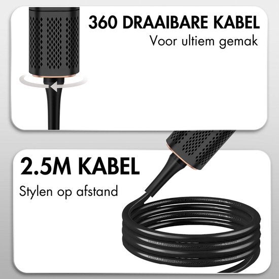 Sansbeauté® Sanstraight Stijltang Wet-to-Dry met Reisetui - 2 in 1 - Haardroger & Stijltangen - Coldshot - 80℃ t/m 140℃ - Hair Straigthener - Haartang - Haar stijltang - Lisseur Cheveux - Alternatief Stoomstijltang