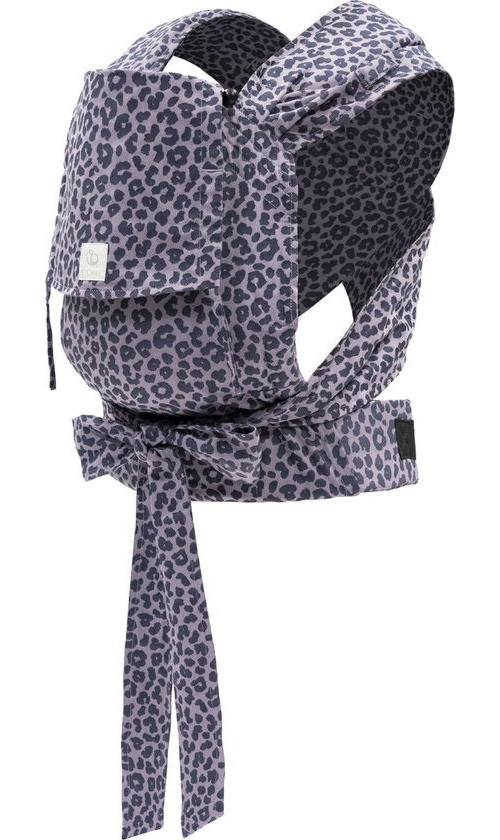 Stokke Limas Draagzak, Leopard Lilac - Versie 2023 (OCS) - Draagzak voor pasgeborenen met halve gesp - Drie draagopties - Veilig vanaf de geboorte, tot 15 kg