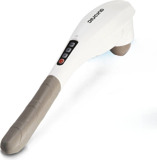 Auronic nek- en rugmassageapparaat Snoerloos 5 opzetstukken Wit/grijs