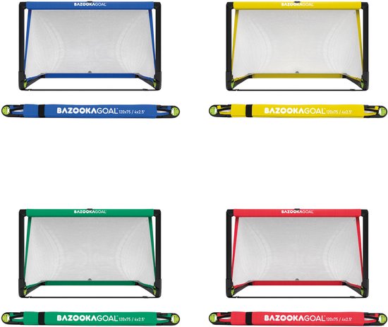 Bazooka voetbaldoel 120 x 75 cm vouwbaar