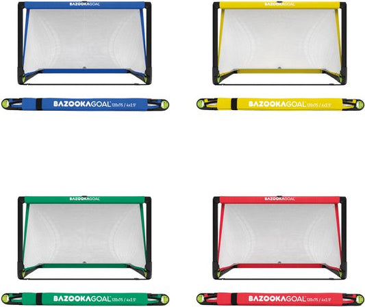Bazooka voetbaldoel 120 x 75 cm vouwbaar